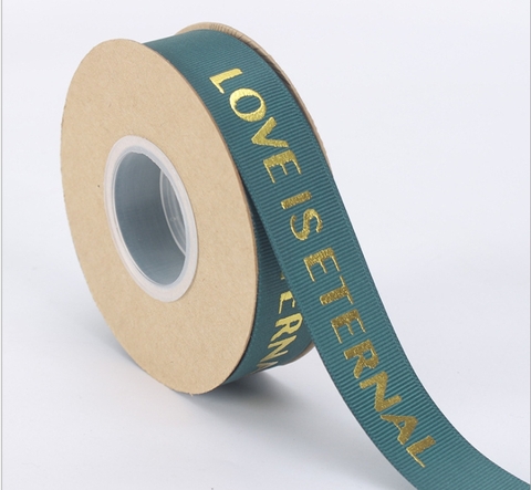 Ruybang LOVE IS ETERNAL (2.5CM X 35M) - XANH LÁ ĐẬM