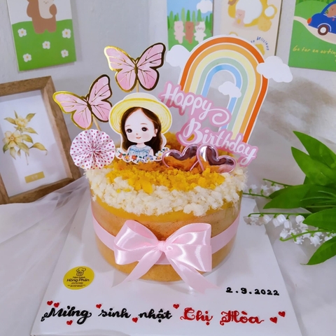 Set 20 cầu vồng HPBD  dáng dài -chữ HỒNG.