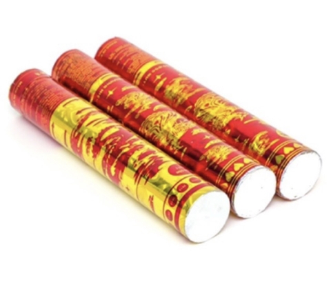 Phụt giấy kim tuyến 40 cm (ống).