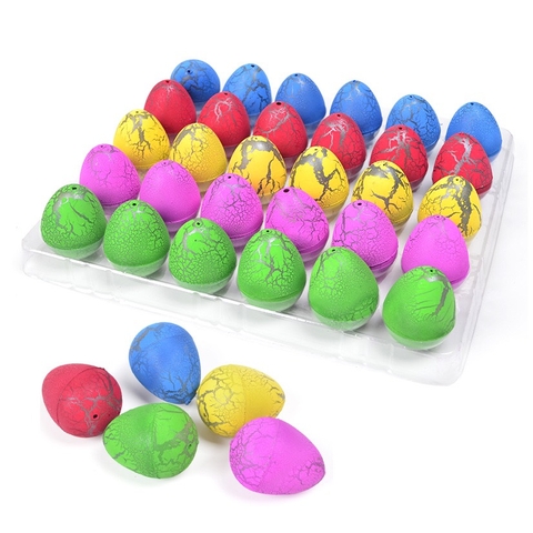 Quả trứng khủng long kt 3.5cm x 4.5cm-MÀU ĐẬM.
