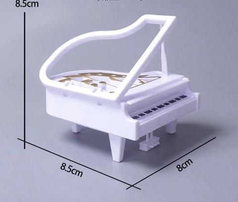 Đàn PIANO nhựa -TRẮNG.