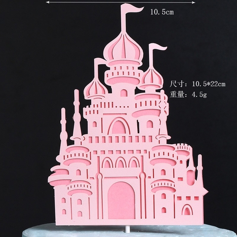set 10 Lâu đài giấy mới - hồng.