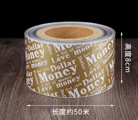 Thành bánh mica 8cm x 1kg-Money và dollar.