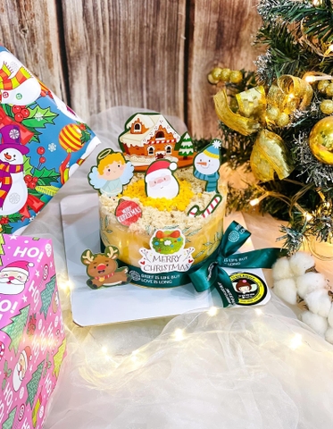 Combo 2 set giấy NOEL M22 (bé thiên thần-tuần lộc-ngôi nhà)6862.