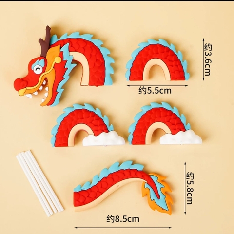 Tượng Rồng nhựa (5 chi tiết).