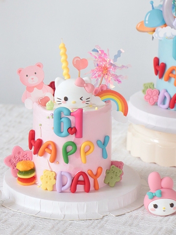 Tượng silicon - Mèo kitty 3D.
