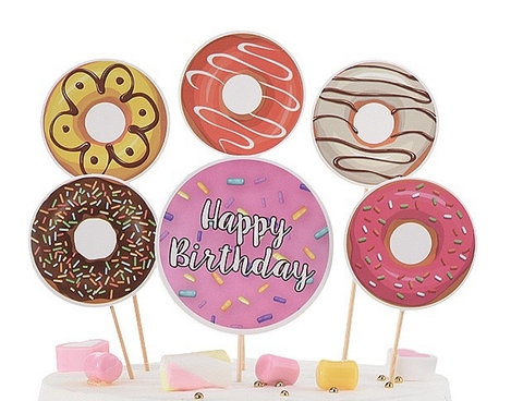Combo 2 set giấy - Bánh vòng Donut