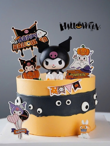 Combo 2 set giấy - Halloween KUROMI  2024 (mẫu 4).