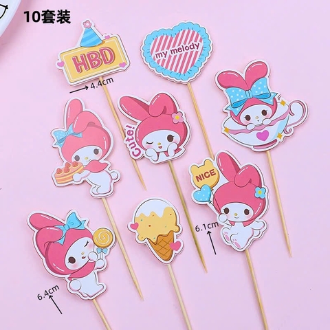 Combo 2 set giấy - Melody mẫu có hình cây kem.