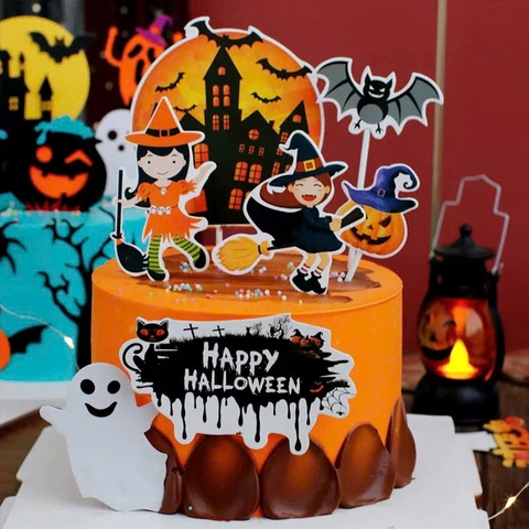Combo 2 set giấy - Halloween 2024 (mẫu 9).