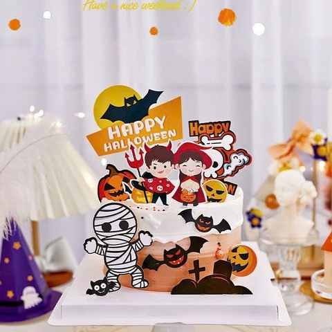Combo 2 set giấy - Halloween 2024 (mẫu 6).