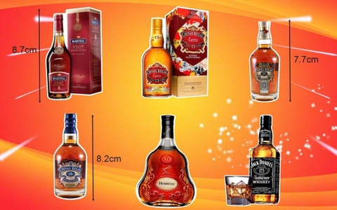 10 Set chai rượu giấy (CT).