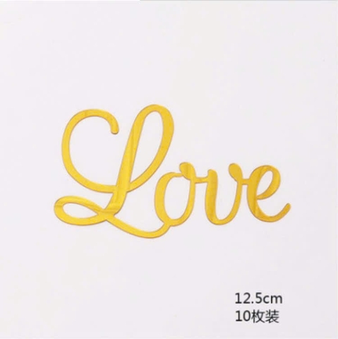 Set 10 mica LOVE mới.