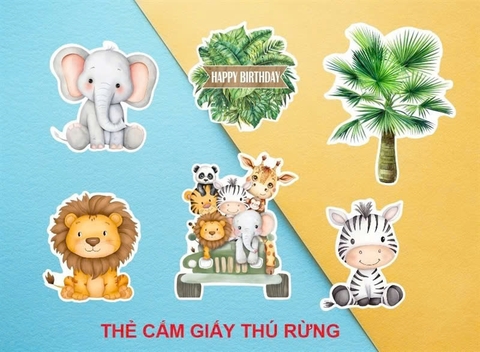 Set giấy SỞ THÚ HD.