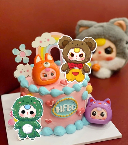 Combo 18 thẻ cắm giấy Baby three mix mẫu9814.