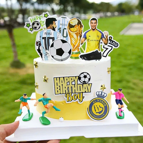 10 set giấy bóng đá - Ronaldo áo vàng.