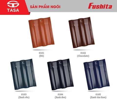 Ngói sứ tráng men Tasa