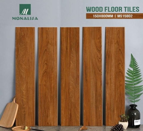 GẠCH THANH GỖ 15X80: MS15802