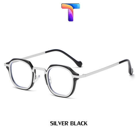 [Nhiều màu] Kính chống ánh sáng xanh vuông nam nữ 5158