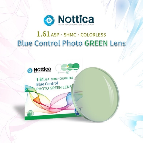 Tròng Kính Đổi Màu Trendy Lọc Ánh Sáng Xanh Nottica 1.61