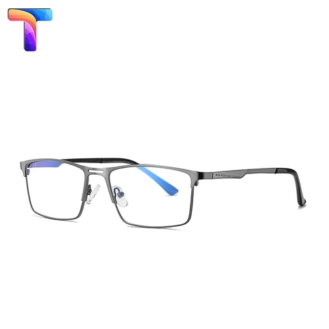 Kính hợp kim vuông nam nữ chống ánh sáng xanh 5909