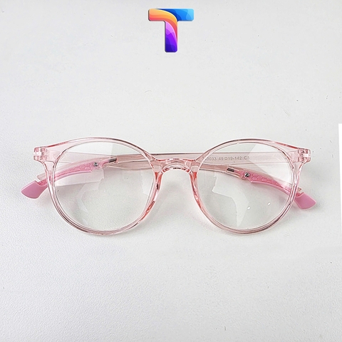 [ Nhiều màu ] Mắt kính chống ánh sáng xanh tròn nam nữ 3033