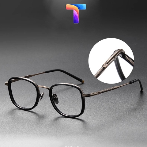 [Nhiều màu] Kính chống ánh sáng xanh vuông nam nữ 1014