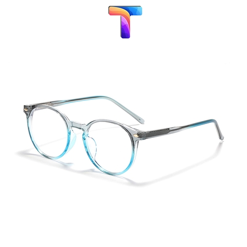 Kính chống ánh sáng xanh tròn nam nữ 8840