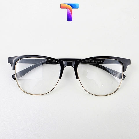 [ Nhiều màu ] Mắt kính chống ánh sáng xanh vuông Club Master nam nữ 3206