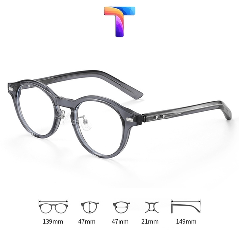 [ Nhiều màu ] Mắt kính chống ánh sáng xanh tròn nam nữ 28033