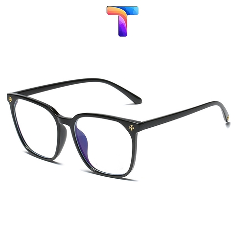 [ Nhiều màu ] Kính chống ánh xanh vuông lớn nam nữ Chrome Hearts 19231