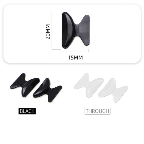 [1 cặp] Miếng silicon dán đệm mũi đôi [ dày hơn ]