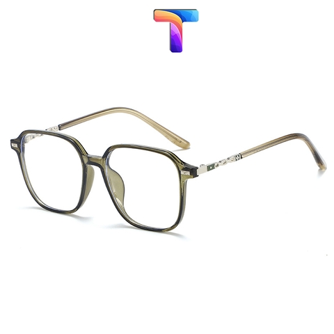 [Nhiều màu] Kính chống ánh sáng xanh vuông lớn nam nữ 85091