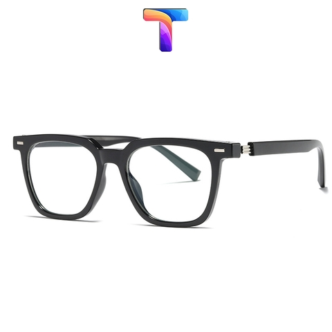 Kính chống ánh sáng xanh vuông lớn nam nữ 831