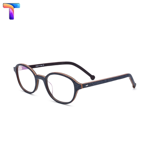 [ Sale xả hàng ] Kính vân gỗ Acetate 19102