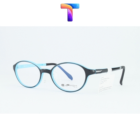 [ Chính hãng ] Gọng mắt kính trẻ em bé trai gái tròn cao cấp ExFash EF60141