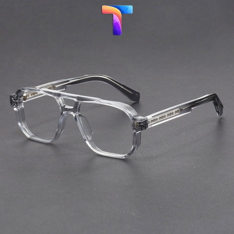 [ Nhiều màu ] Mắt kính chống ánh sáng xanh vuông nam nữ 1096