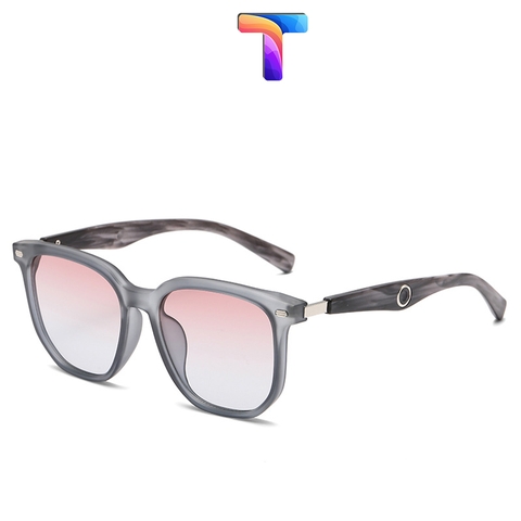 [Nhiều màu] Mắt kính râm mát vuông lớn nam nữ 329