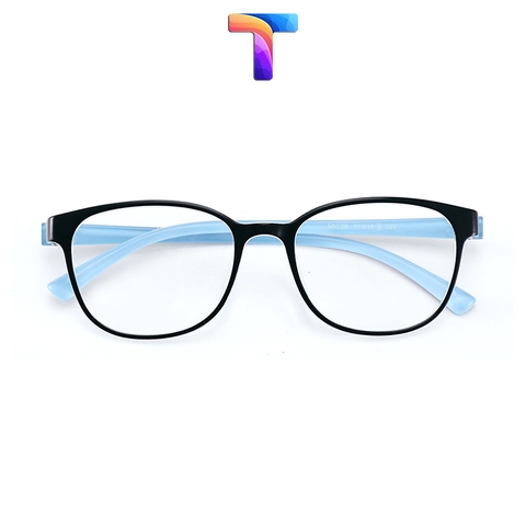 [ Nhiều Màu ] Gọng mắt kính vuông lớn nam nữ nhựa TR90 dẻo 58036