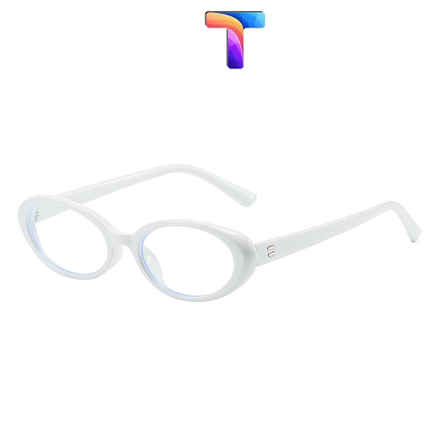 [ Nhiều màu ] Mắt kính chống ánh sáng xanh tròn nam nữ 2390