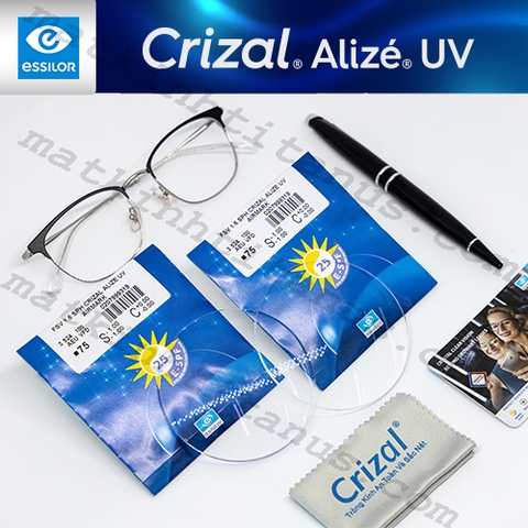 Tròng kính Essilor Crizal Alize UV