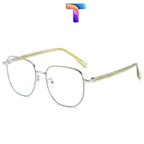 [Nhiều màu] Kính chống ánh sáng xanh vuông lớn nam nữ 30067