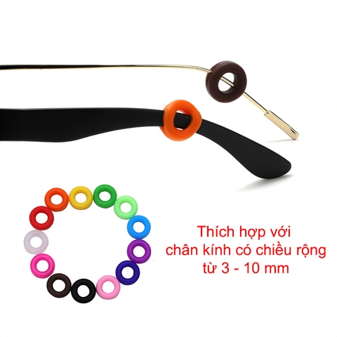 [1 cặp ] Nút nhét chân kính chống trượt, làm êm chân kính