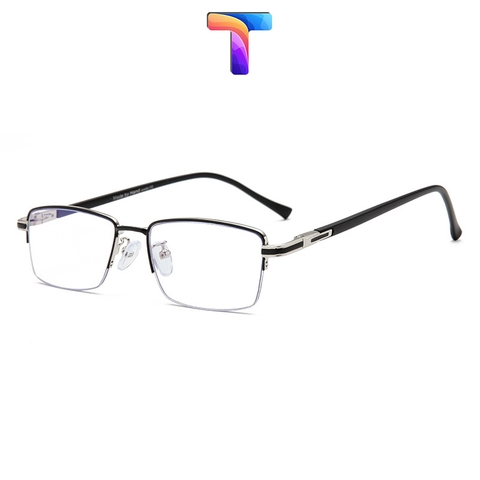 Kính chống ánh sáng xanh vuông nửa vành nam nữ 20228