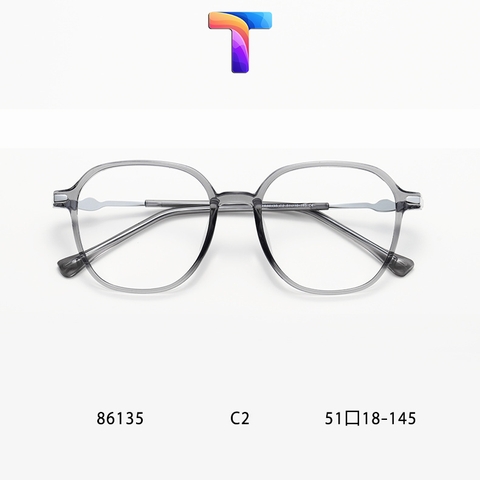 [ Nhiều màu ] Mắt kính chống ánh sáng xanh vuông nam nữ 86135