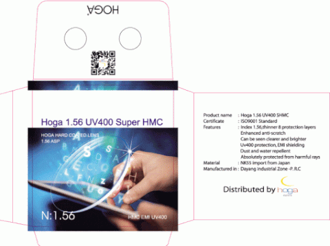 Tròng kính Hoga ASP SHMC 1.56 UV400