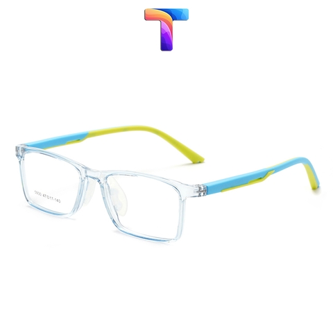 [ Nhiều màu ] Gọng mắt kính trẻ em bé trai gái vuông lớn 5930 [Có sẵn]