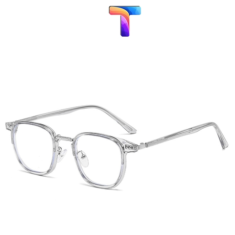 [Nhiều màu] Kính chống ánh sáng xanh vuông nam nữ K9056