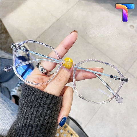 Kính chống ánh sáng xanh nam nữ 8856