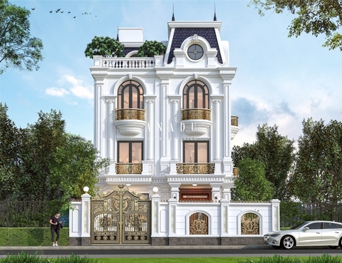 THIẾT KẾ KIẾN TRÚC - BIỆT THỰ BẮC TỪ LIÊM